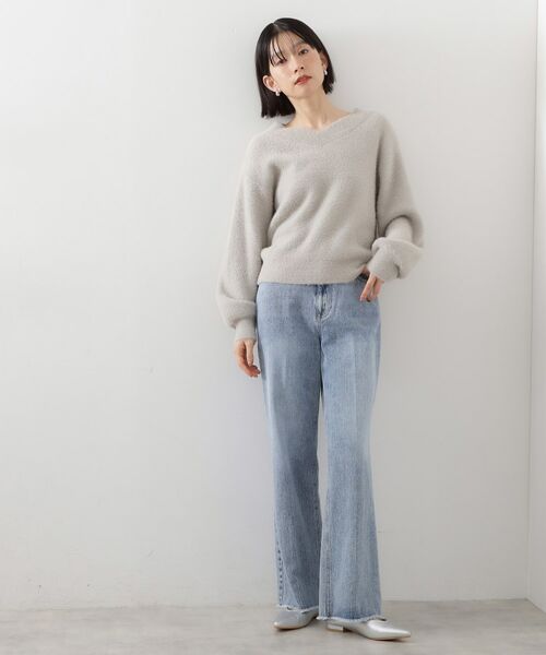 THE SHOP TK / ザ ショップ ティーケー ニット・セーター | 【洗える】上品にきらめく フェザーラメニット | 詳細10