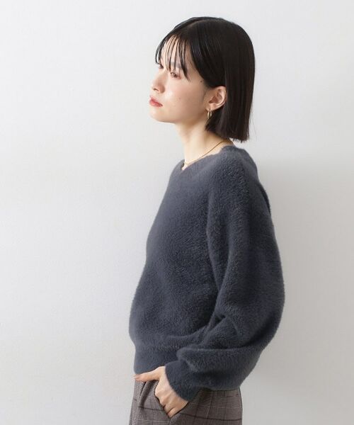 THE SHOP TK / ザ ショップ ティーケー ニット・セーター | 【洗える】上品にきらめく フェザーラメニット | 詳細5