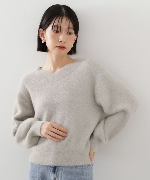 THE SHOP TK / ザ ショップ ティーケー ニット・セーター | 【洗える】上品にきらめく フェザーラメニット | 詳細9