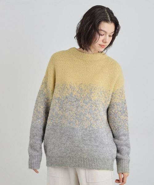 THE SHOP TK / ザ ショップ ティーケー ニット・セーター | バルキーブレンドヤーンニットプルオーバー | 詳細1