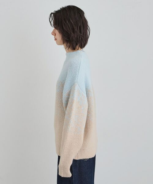 THE SHOP TK / ザ ショップ ティーケー ニット・セーター | バルキーブレンドヤーンニットプルオーバー | 詳細10