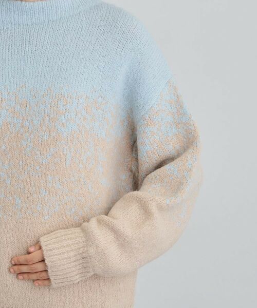 THE SHOP TK / ザ ショップ ティーケー ニット・セーター | バルキーブレンドヤーンニットプルオーバー | 詳細13
