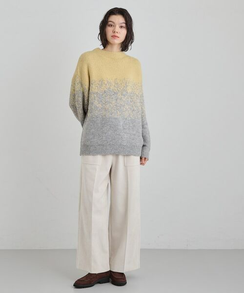 THE SHOP TK / ザ ショップ ティーケー ニット・セーター | バルキーブレンドヤーンニットプルオーバー | 詳細3