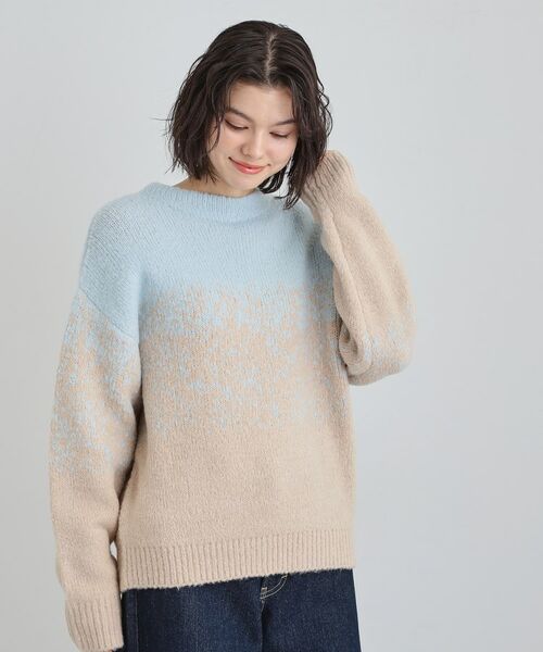 THE SHOP TK / ザ ショップ ティーケー ニット・セーター | バルキーブレンドヤーンニットプルオーバー | 詳細5