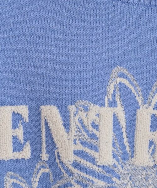 THE SHOP TK / ザ ショップ ティーケー ニット・セーター | 花柄ラメジャカードニット | 詳細12