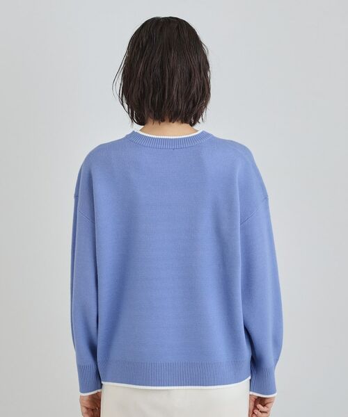 THE SHOP TK / ザ ショップ ティーケー ニット・セーター | 花柄ラメジャカードニット | 詳細15