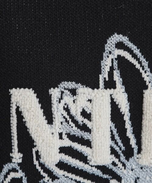 THE SHOP TK / ザ ショップ ティーケー ニット・セーター | 花柄ラメジャカードニット | 詳細8