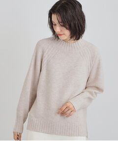 THE SHOP TK / ザ ショップ ティーケー ニット・セーター | ふんわり柔らかきれい色 ウール混ハイネックニット