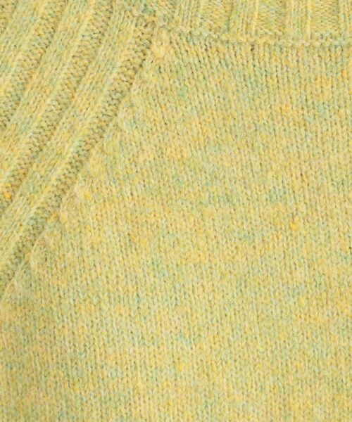 THE SHOP TK / ザ ショップ ティーケー ニット・セーター | ふんわり柔らかきれい色 ウール混ハイネックニット | 詳細12