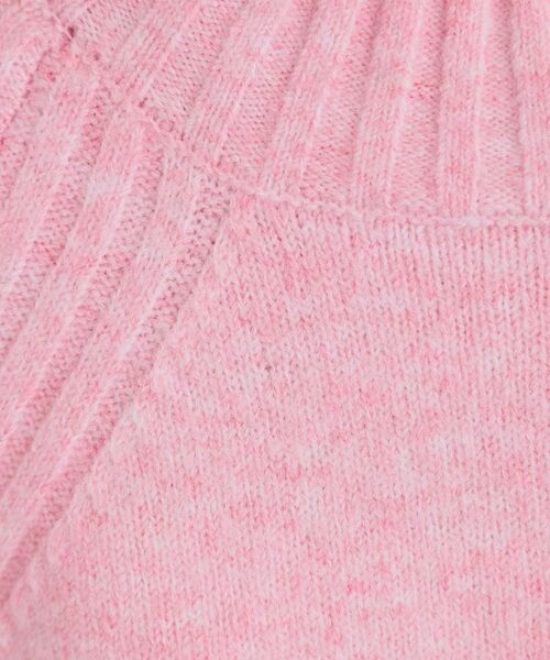 THE SHOP TK / ザ ショップ ティーケー ニット・セーター | ふんわり柔らかきれい色 ウール混ハイネックニット | 詳細16