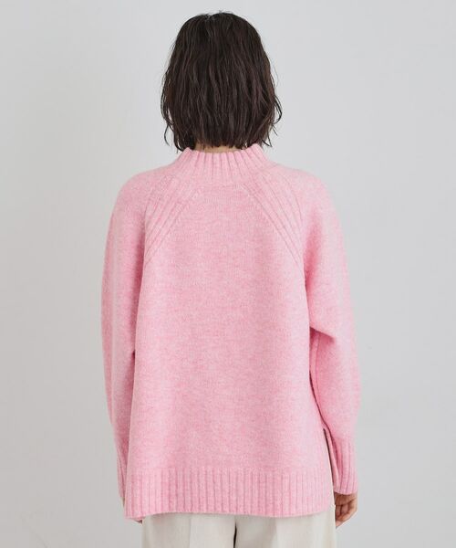 THE SHOP TK / ザ ショップ ティーケー ニット・セーター | ふんわり柔らかきれい色 ウール混ハイネックニット | 詳細19