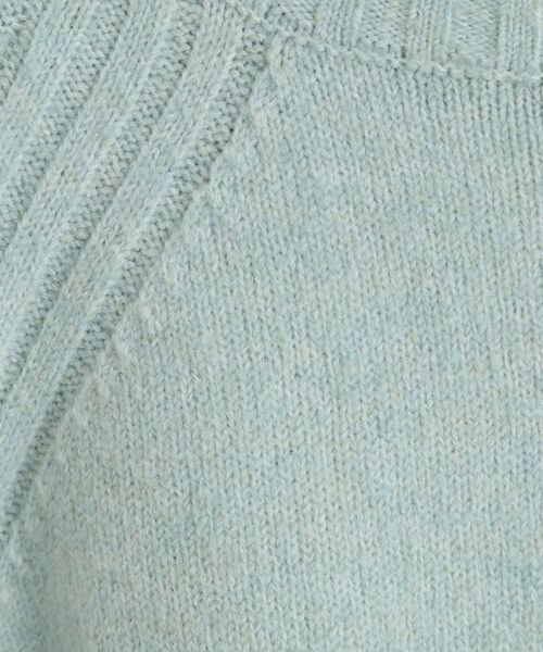 THE SHOP TK / ザ ショップ ティーケー ニット・セーター | ふんわり柔らかきれい色 ウール混ハイネックニット | 詳細8