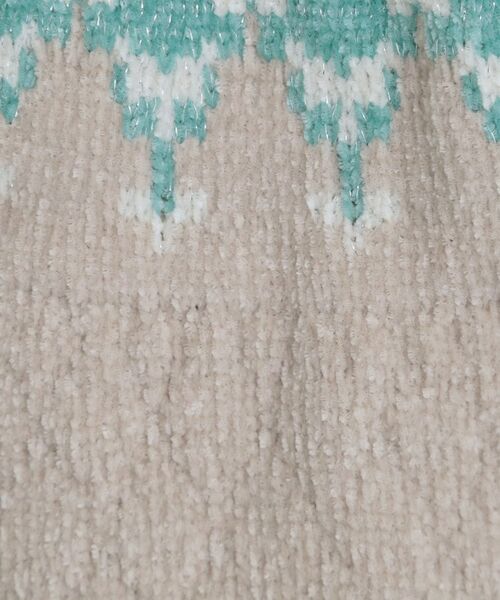 THE SHOP TK / ザ ショップ ティーケー ニット・セーター | 上品さと少しの遊び心を モール求心柄ニット | 詳細12