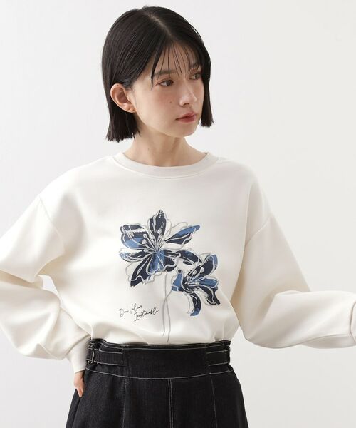 THE SHOP TK / ザ ショップ ティーケー カットソー | ロゴアソートプルオーバー【洗濯機OK】 | 詳細1