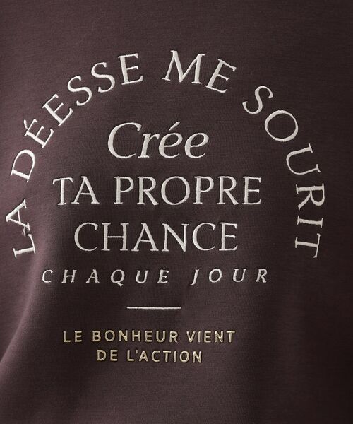 THE SHOP TK / ザ ショップ ティーケー カットソー | ロゴアソートプルオーバー【洗濯機OK】 | 詳細12