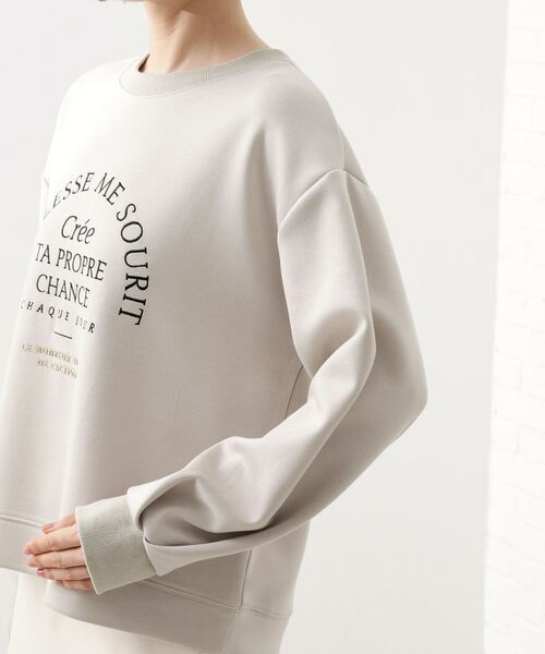 THE SHOP TK / ザ ショップ ティーケー カットソー | ロゴアソートプルオーバー【洗濯機OK】 | 詳細21