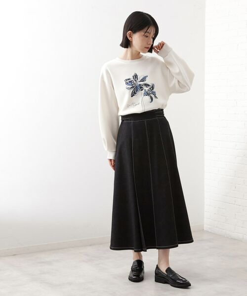 THE SHOP TK / ザ ショップ ティーケー カットソー | ロゴアソートプルオーバー【洗濯機OK】 | 詳細3