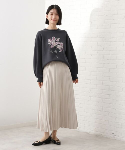 THE SHOP TK / ザ ショップ ティーケー カットソー | ロゴアソートプルオーバー【洗濯機OK】 | 詳細7