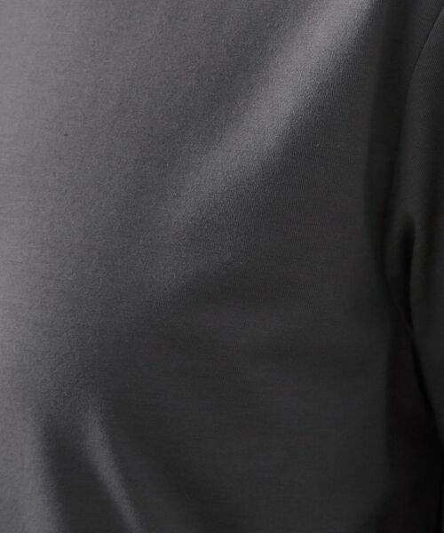 THE SHOP TK / ザ ショップ ティーケー カットソー | 【冬のレイヤードスタイルに/吸湿発熱】 シャーリングカットソー | 詳細12