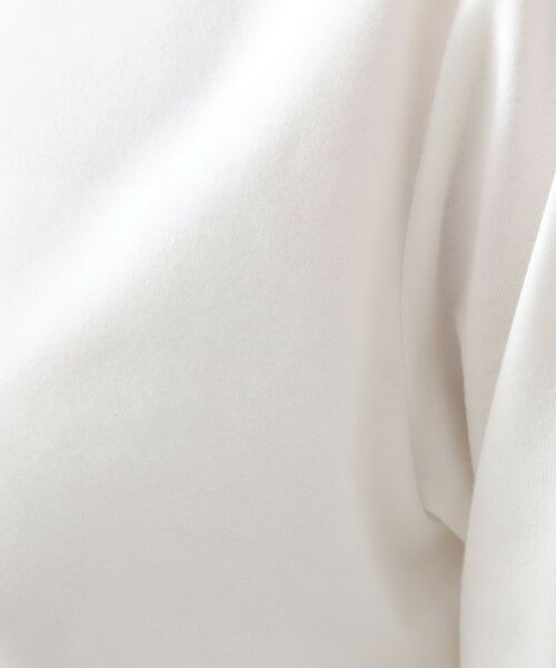 THE SHOP TK / ザ ショップ ティーケー カットソー | 【冬のレイヤードスタイルに/吸湿発熱】 シャーリングカットソー | 詳細4