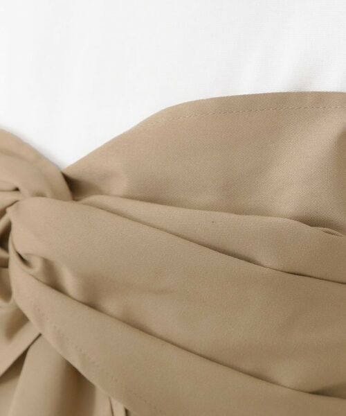 THE SHOP TK / ザ ショップ ティーケー カットソー | 布帛切替カットソー | 詳細4