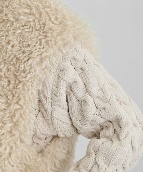 THE SHOP TK / ザ ショップ ティーケー ベスト | プラスするだけでこなれ見え ボアベスト | 詳細13