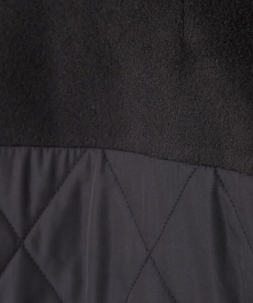 THE SHOP TK / ザ ショップ ティーケー ノーカラージャケット | 前後で印象が変わる ドッキングノーカラージャケット | 詳細8