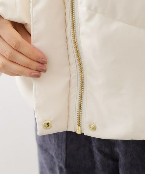 THE SHOP TK / ザ ショップ ティーケー その他アウター | きれいめにもカジュアルにも ノーカラーキルトジャケット | 詳細16