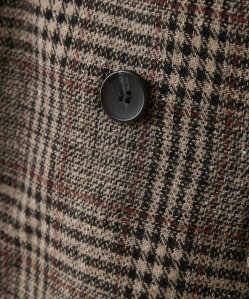 THE SHOP TK / ザ ショップ ティーケー テーラードジャケット | 【洗えるアウター】ヘリンボーン＆チェック柄ジャケット | 詳細5