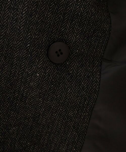 THE SHOP TK / ザ ショップ ティーケー テーラードジャケット | 【洗えるアウター】ヘリンボーン＆チェック柄ジャケット | 詳細9