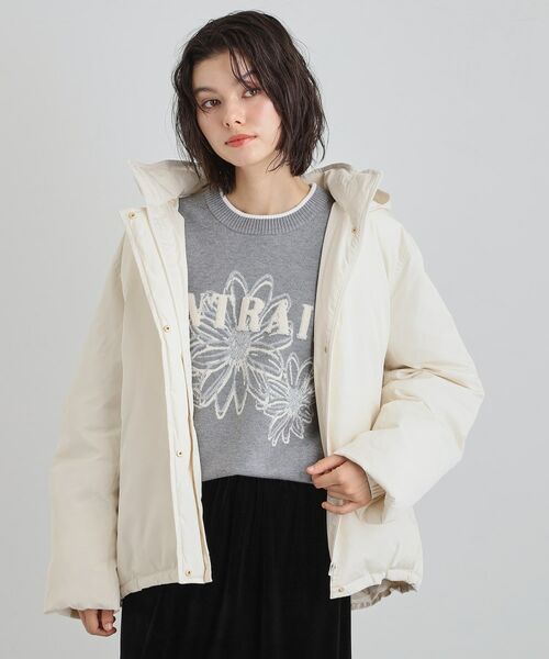 THE SHOP TK / ザ ショップ ティーケー その他アウター | 【ぎゅっとされているような暖かさ】撥水中綿ブルゾン | 詳細1