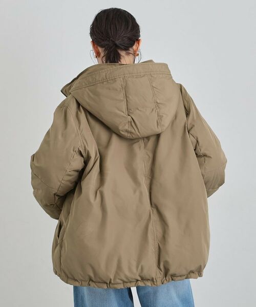 THE SHOP TK / ザ ショップ ティーケー その他アウター | 【ぎゅっとされているような暖かさ】撥水中綿ブルゾン | 詳細10