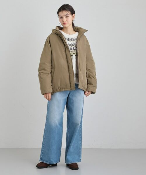 THE SHOP TK / ザ ショップ ティーケー その他アウター | 【ぎゅっとされているような暖かさ】撥水中綿ブルゾン | 詳細11