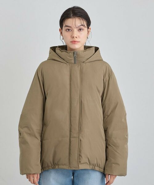 THE SHOP TK / ザ ショップ ティーケー その他アウター | 【ぎゅっとされているような暖かさ】撥水中綿ブルゾン | 詳細13