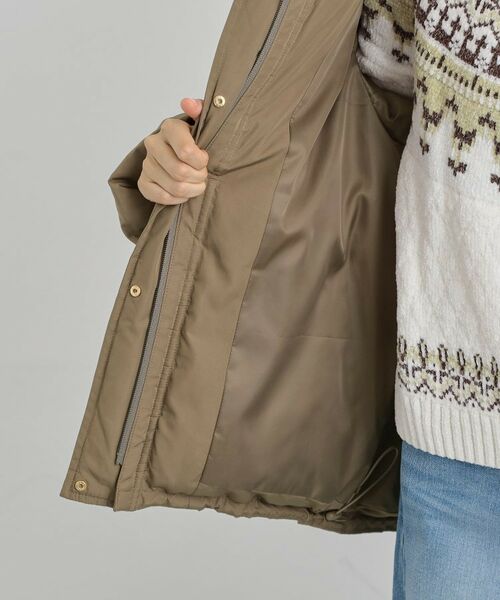 THE SHOP TK / ザ ショップ ティーケー その他アウター | 【ぎゅっとされているような暖かさ】撥水中綿ブルゾン | 詳細21