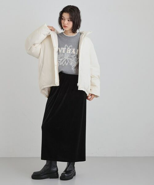 THE SHOP TK / ザ ショップ ティーケー その他アウター | 【ぎゅっとされているような暖かさ】撥水中綿ブルゾン | 詳細3