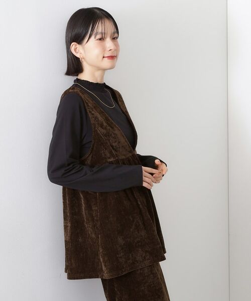 THE SHOP TK / ザ ショップ ティーケー セットアップ | ベロアセットアップ | 詳細1