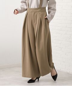 THE SHOP TK / ザ ショップ ティーケー パンツ | サス付きタックワイドパンツ