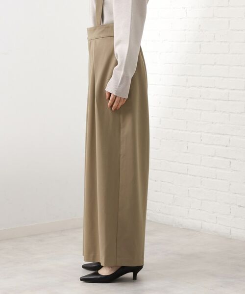 THE SHOP TK / ザ ショップ ティーケー パンツ | サス付きタックワイドパンツ | 詳細10