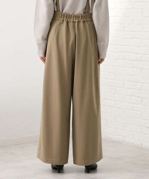 THE SHOP TK / ザ ショップ ティーケー パンツ | サス付きタックワイドパンツ | 詳細11