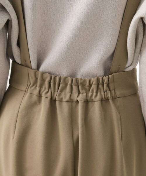 THE SHOP TK / ザ ショップ ティーケー パンツ | サス付きタックワイドパンツ | 詳細14