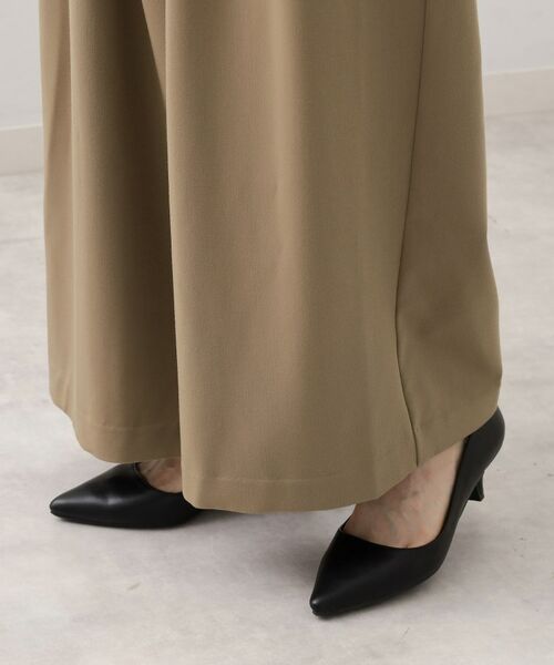 THE SHOP TK / ザ ショップ ティーケー パンツ | サス付きタックワイドパンツ | 詳細17