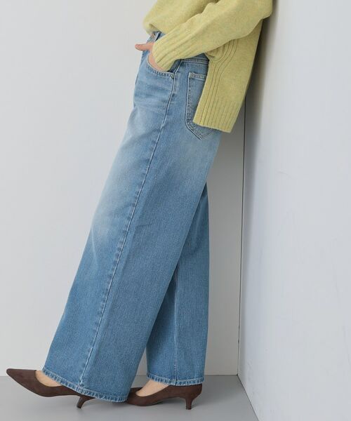 THE SHOP TK / ザ ショップ ティーケー デニムパンツ | 【Lee】デニムワイドパンツ | 詳細1