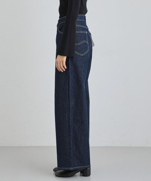 THE SHOP TK / ザ ショップ ティーケー デニムパンツ | 【Lee】デニムワイドパンツ | 詳細10
