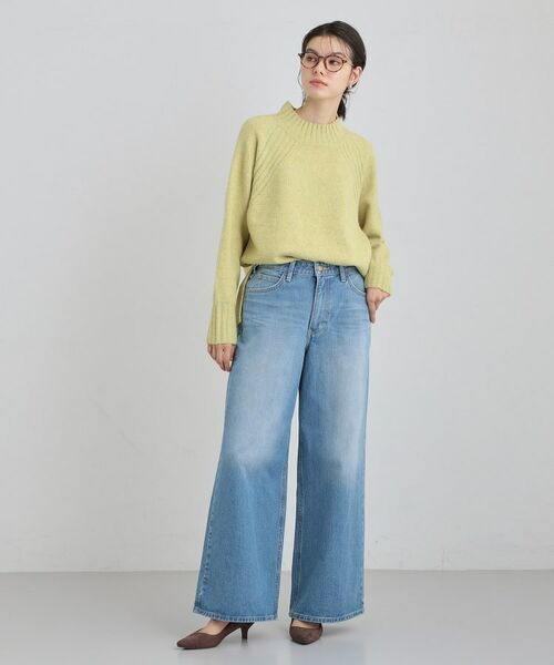 THE SHOP TK / ザ ショップ ティーケー デニムパンツ | 【Lee】デニムワイドパンツ | 詳細2