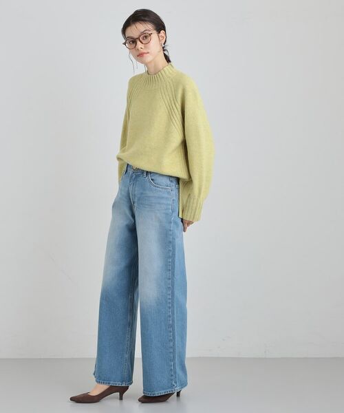 THE SHOP TK / ザ ショップ ティーケー デニムパンツ | 【Lee】デニムワイドパンツ | 詳細3