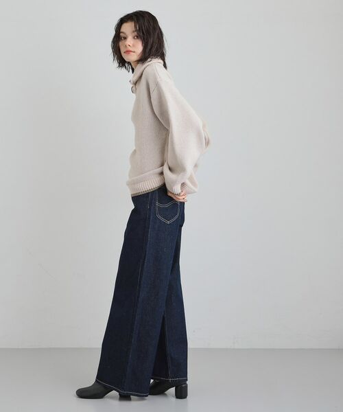 THE SHOP TK / ザ ショップ ティーケー デニムパンツ | 【Lee】デニムワイドパンツ | 詳細7