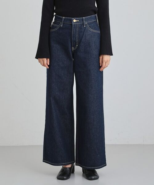THE SHOP TK / ザ ショップ ティーケー デニムパンツ | 【Lee】デニムワイドパンツ | 詳細9