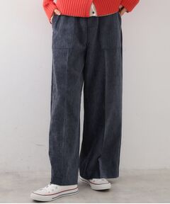 THE SHOP TK / ザ ショップ ティーケー パンツ | クラッシュベロアベーカーパンツ