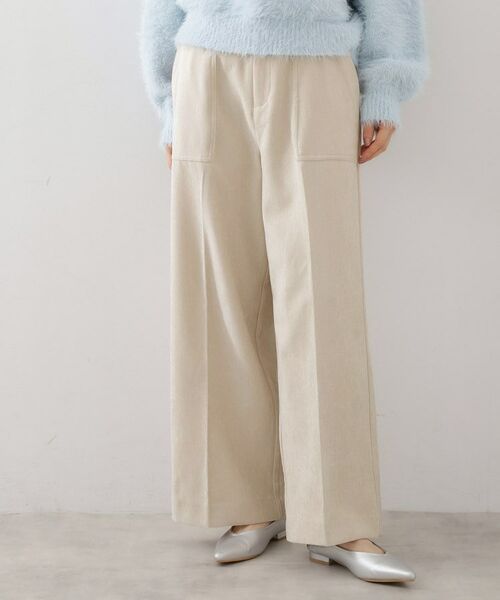 THE SHOP TK / ザ ショップ ティーケー パンツ | クラッシュベロアベーカーパンツ | 詳細1